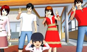 pose sakura school simulator