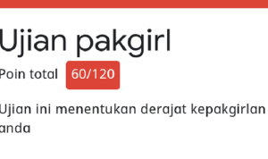 Link Tes Ujian Pakgirl yang Viral di TikTok, Berapa Derajat Pakgirl Anda? ujian pakgirl