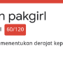 ujian pakgirl