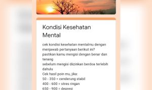 Link Tes Kesehatan Mental Terbaru 2022, Apakah Kamu Termasuk Anak Jaksel?