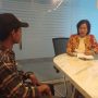 Dekan Fakultas Sains dan Informatika Universitas Jendral Ahmad Yani (Unjani) Kota Cimahi, Dr. Anceu Murniati, S.Si., M.Si ketika memberikan konsultasi bersama mahasiswa