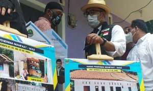 Gubenur Jawa Barat Ridwan Kamil mengatakan, Pemdaprov Jabar selalu memprioritaskan pembangunan untuk Rumah tIdak Layak Huni (Rutilahu).