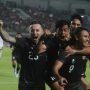 Gol penutup dari Dimas Drajad. Foto. Deni Jabar Ekspres.