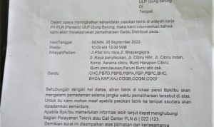 Jadwal Pemadaman Listrik Bandung