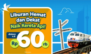 Kode Promo Tiket Kereta Api September 2022 Potongan Hingga Rp60.000, Cek di Sini! Kode Promo Kereta Api September 2022 (Sumber gambar: Traveloka)