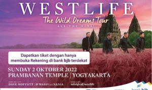 Konser Westlife The Wild Dreams Tour 2022