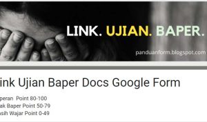 Link Ujian Baper Docs Google Form