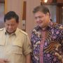 ga Hartarto menerima kunjungan Menhan Prabowo Subianto untuk membicarakan ketahanan pangan