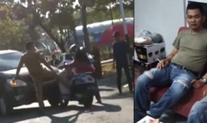 Identitas ASN yang Tendang Motor Wanita hingga Jatuh, Lihat Nih Gayanya