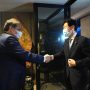 Pertemuan MEnko Airlangga Hartarto dengan Menteri Perdagangan Jepang untuk menjalin keseapahaman dalam membangun kerjasama antara Indonesia dan Jepang.