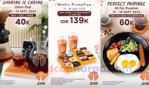Promo JCO Terbaru September 2022, Banyak Diskon Sampai Rp 139 Ribu! Promo JCO