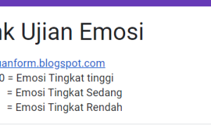 link tes ujian emosi