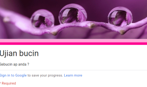 Cara buat link tes google form