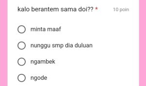 link tes ujian bucin