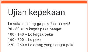 Link Docs Google Ujian Kepekaan, Coba Sendiri Atau Kirim ke Pasanganmu