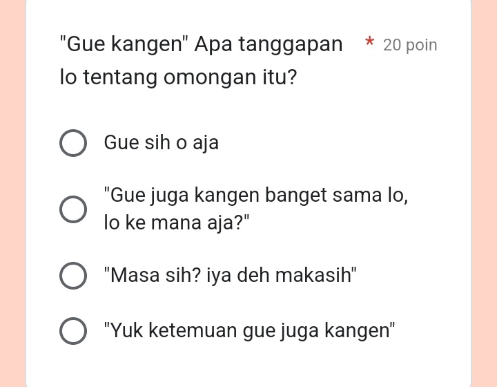  Link Tes Ujian KEPEKAAN Kayanya Kamu Gapeka Deh Sama Dia 