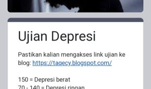 link ujian tes depresi