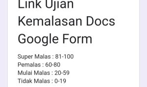 ujian kemalasan