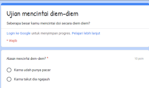 Ujian Mencintai Diam-diam