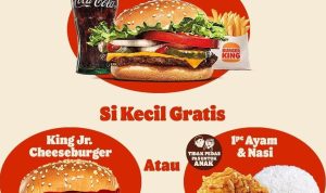 Promo Burger king Selama September 2022, Gratis 1 Menu Hingga Potongan 50 Persen! Promo Burger king Selama September 2022, Gratis 1 Menu Hingga Potongan 50 Persen!