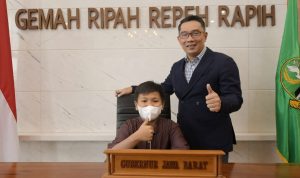 Ridwan Kamil Bantu Bocah SD yang Dibully Karena Kondisi Ekonominya