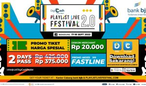 Nonton Konser Musik Digicash PlayList Live Festival 2.0 Semakin Seru, Banyak Promo Pakai DIGI dan DigiCash