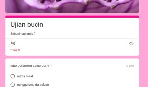Link Ujian Bucin Bisa Buat Sendiri Dengan Mudah Di HP, Sini Merapat! Membuat link Ujian bucin