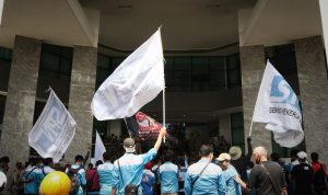 Tuntut Tiga Hal, Puluhan Buruh Geruduk DPRD Kota Bogor