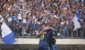Persib vs Barito: Hujan Gol, Pangeran Biru Unggul 4-0 dari Tim Tamu di Babak Pertama