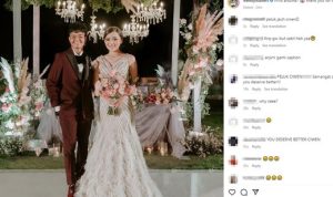 Reza Arap Selingkuh, Wendy Walters Ubah Caption Foto Pernikahan