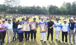 IPB University Raih Rekor Dunia 'Playing the Most Paired Badminton'
