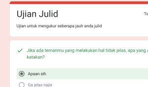 Link Ujian Julid, Ayo Mainkan Bersama Bestie! Linknya Di Sini!