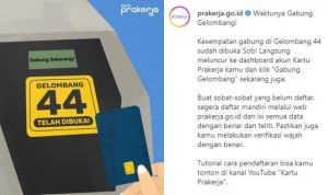 kartu prakerja gelombang 44