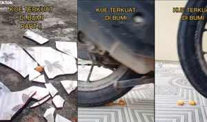 Kue Terkuat di Bumi Viral, Mengapa Dihancurkan Bisa Tetap Utuh?