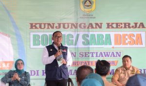 Dana Samisade Cair Dalam Waktu Dekat, PLT Bupati Bogor Tinjau Program Pembangunan Infrastruktur