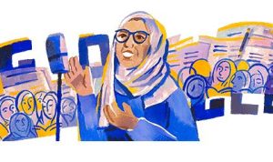 Rasuna Said jadi Tema Google Doodle Hari Ini, Siapa Dia?