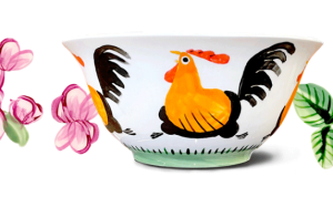 Desain Mangkuk Ayam Jago atau Rooster Bowl jadi Google Doodle Hari Ini, Ketahui Sejarahnya