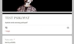 Link Tes Ujian PSIKOPAT, Berapa Besar Jiwa Psikopatmu? Ayo Coba!