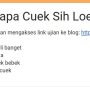 ujian cuek yang viral