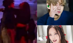 VIRAL Video V BTS dan Jennie Blackpink (Sumber gambar: @panncafe)