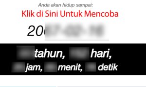 Link Tes Prediksi Waktu Kematian, Kapan Kamu Akan Meninggal Dunia?