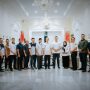 Jajaran Kamar Dagang dan Industri (Kadin) Kota Bogor saat menyambangi Wakil Wali Kota Bogor di Balai Kota Bogor. (Yudha Prananda / Jabar Ekspres)