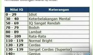 link tes IQ Online terbaru, untuk melihat seberapa cerdasnya kamu