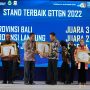 Juara I Stand Terbaik gelar TTG Nusantara 2022 diarih Provinsi Jawa Barat - (Humas DPMD Jabar)