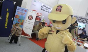 Anggota difagana saat mengikuti pameran penyandang disabilitas di kabupaten Bogor, beberapa hari lalu. Foto :Sandika Fadilah/Jabarespres.com