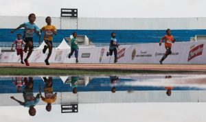 3.123 Siswa dari 247 Sekolah di Yogyakarta Ikuti Energen Champion SAC Indonesia Salah satu cabang olah raga atletik dalam turnamen Energen Champion SAC Indonesia