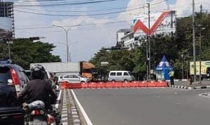 Ilustrasi penutupan 7 ruas jalan di Kota Bandung untuk mengamankan jalannya KTT OKI selama 24-26 Oktober 2022