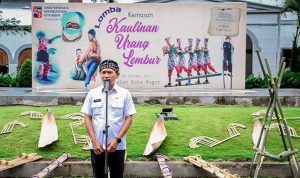 Kepala Disparbud Kota Bogor, Atep Budiman Dorong Pelajar Lestarikan Kaulinan Sunda (Yudha Prananda / Jabar Ekspres)