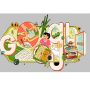 Google Doodle hari ini menamilkan tema tempe mendoan.