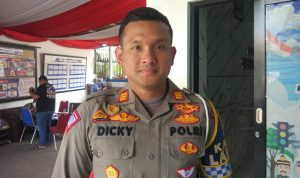 Kasat Lantas Polres Bogor AKP Dicky Anggi Pranata mengungkap ada 300 orang meninggal dunia dalam kecelakaan ci Bogor sembilan bulan terakhir. Foto : Sandika Fadilah/Jabarekspres.com